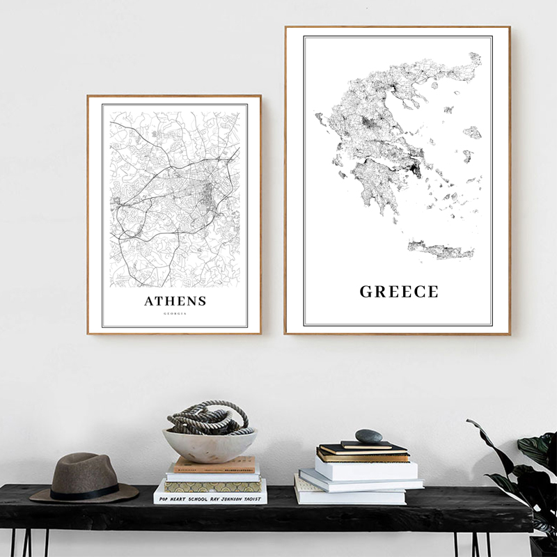 Custom Star Map - Póster de mapa de ruta de