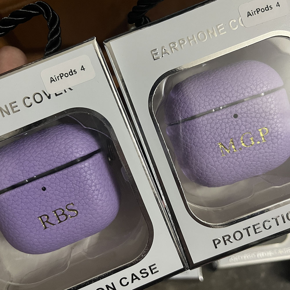 Funda DIY para auriculares con - Monogram Keychain Leather reseña y precio