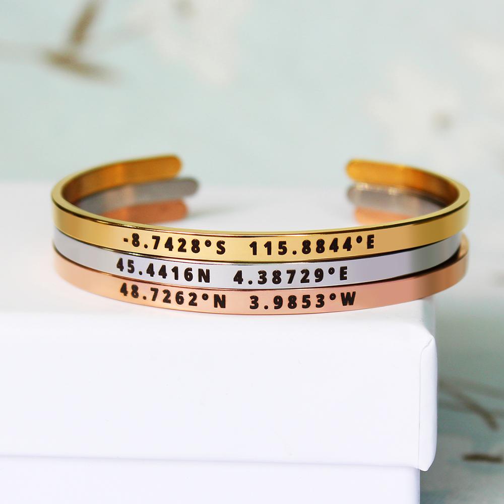 Pulsera de coordenadas persona - Coordinates Bracelet reseña y precio