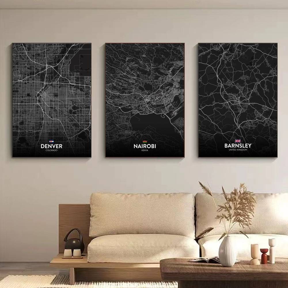 Póster personalizado con mapa  - Custom Map Poster reseña y precio