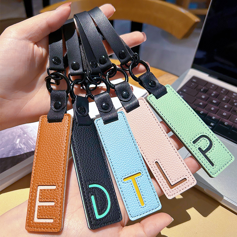 LLavero clásico de cuero Pu A- - Monogram Keychain Leather reseña y precio