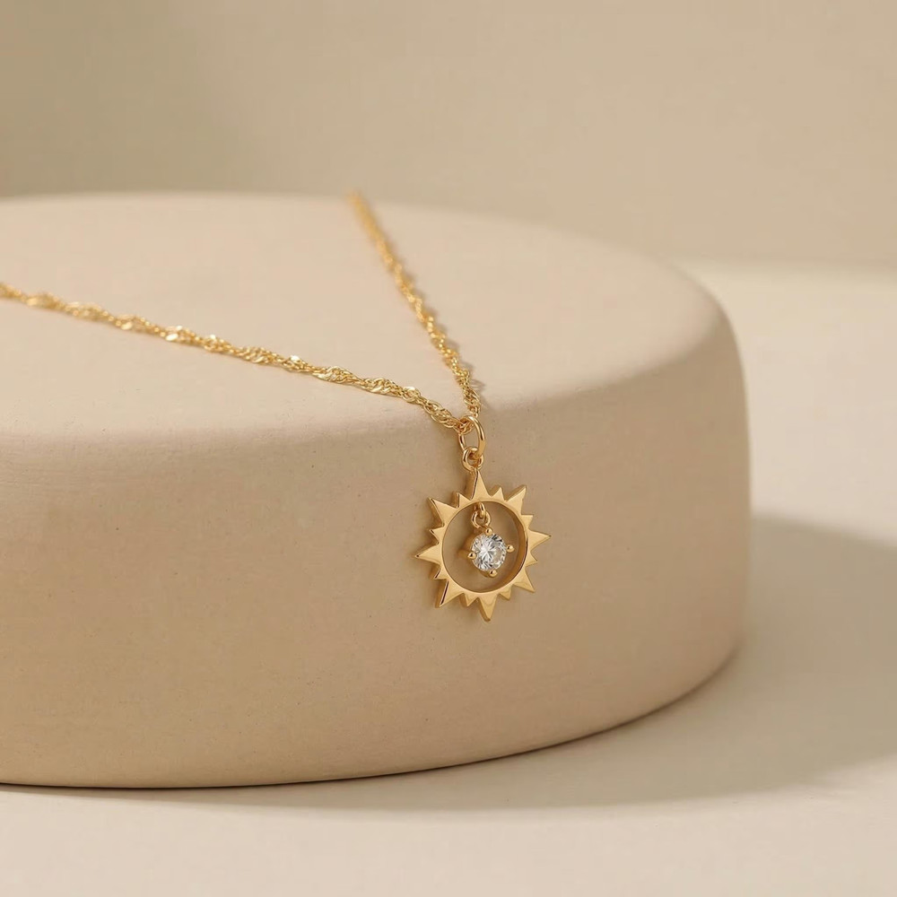 Collar de Sol Vintage Personal - Birth Flower Necklace reseña y precio